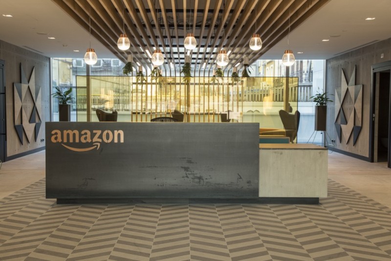 Amazon reception Light Sign