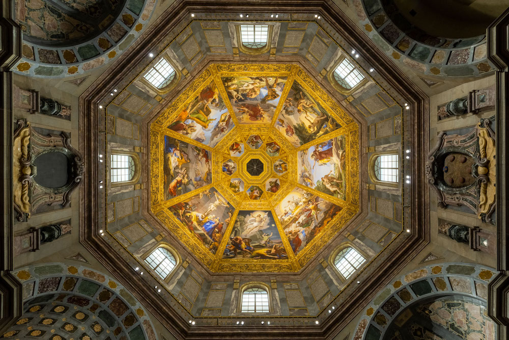 FIRENZE: NUOVA LUCE PER LA CAPPELLA DEI PRINCIPI