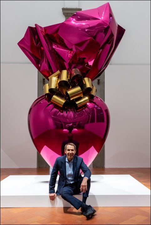 JEFF KOONS SHINE : LA “LUCENTEZZA” A FIRENZE