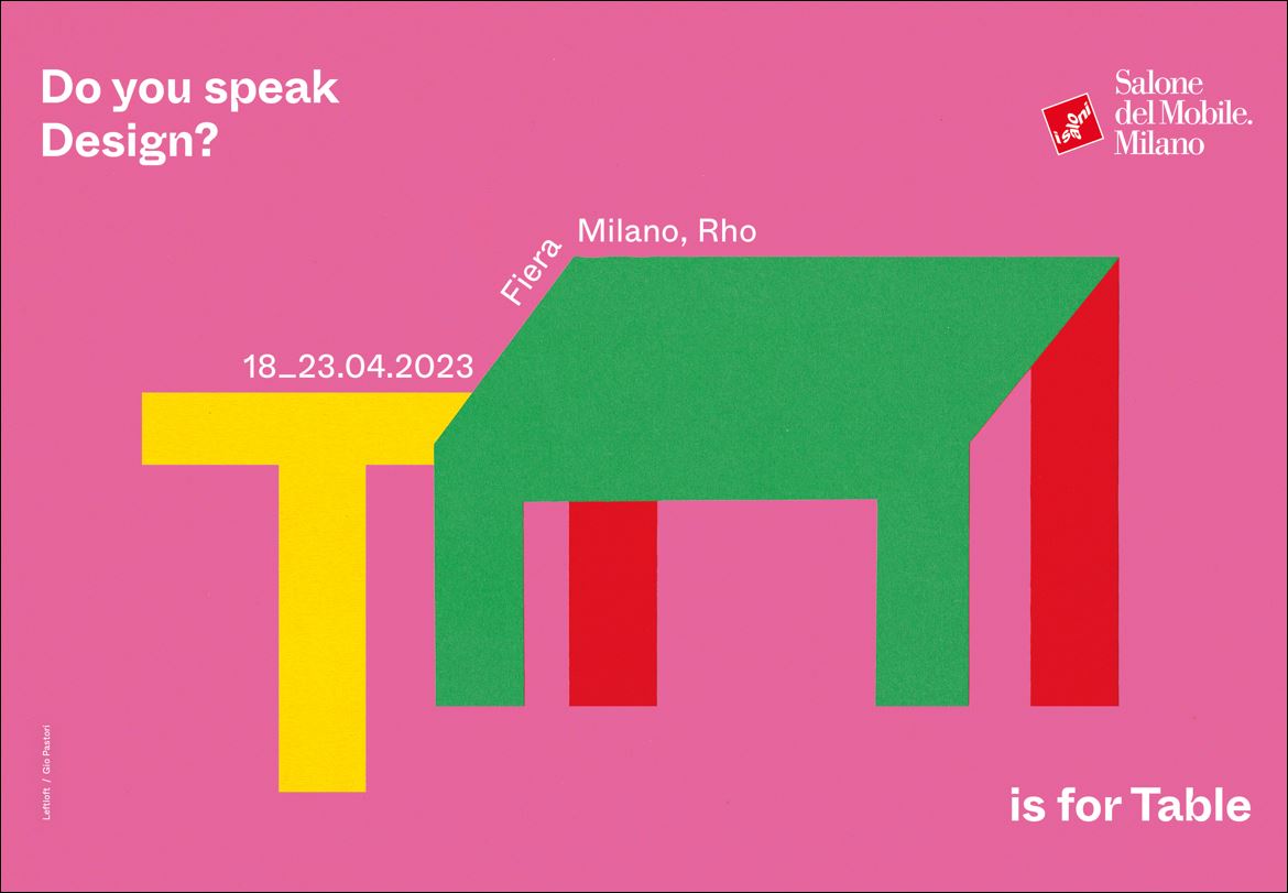 L’ALFABETO DEL SALONE DEL MOBILE 2023